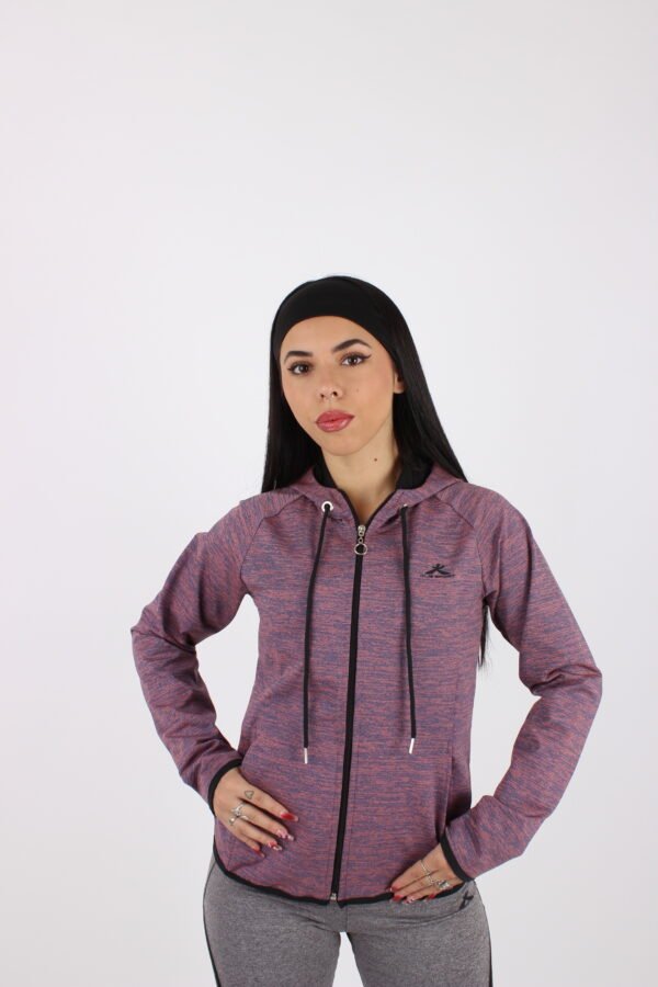 CAMPERA C/CAPUCHA "MELANGE"