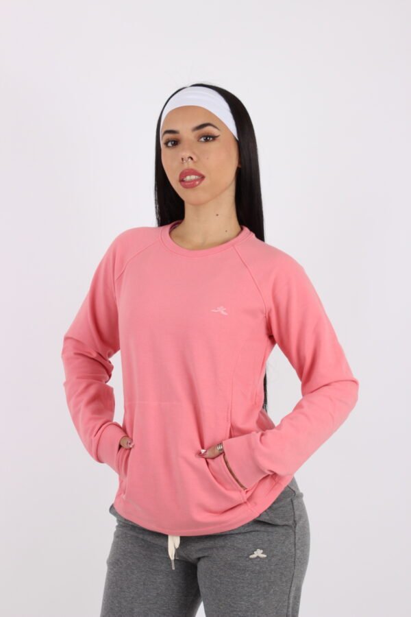 BUZO CUELLO REDONDO CON BOLSILLOS