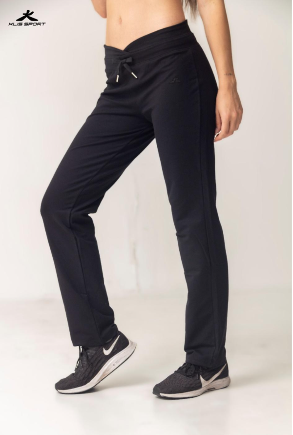 PANTALÓN RECTO "CINTURA CRUZADA"